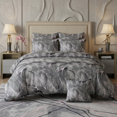 MARBLE Comforter Set- 7 Pcs